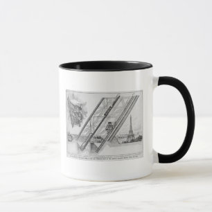 Mug L'ascenseur d'Otis dans Tour Eiffel