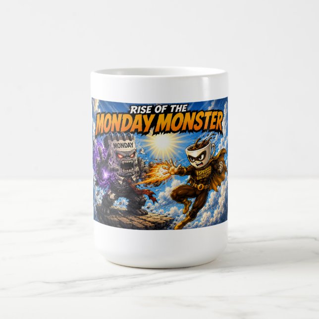 Mug L'ascension du monstre du lundi – L'exécuteur d'es (Centre)