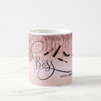 Lash Boss Makeup Eyebrow Eyes Lashes Dripping Gold