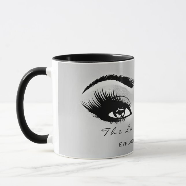 Mug Lashes Extension Maquillage Artiste Studio Silver  (Gauche)