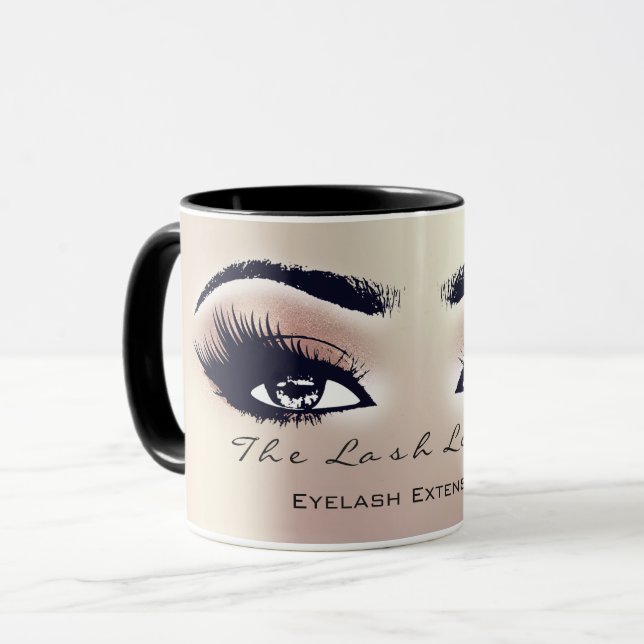 Mug Lashes Extension Maquillage oculaire Studio Peach  (Devant gauche)