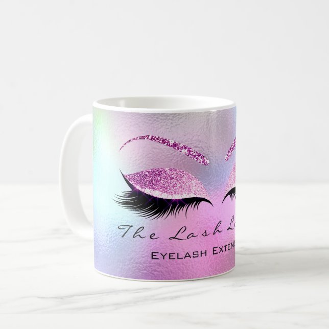 Mug Lashes Extension Maquillage Studio Parties scintil (Devant gauche)