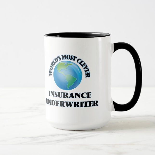 Mug L'assureur le plus intelligent du monde (Droite)