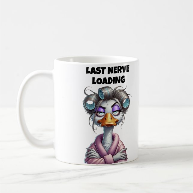Mug Last Nerve Loading Mom (Gauche)