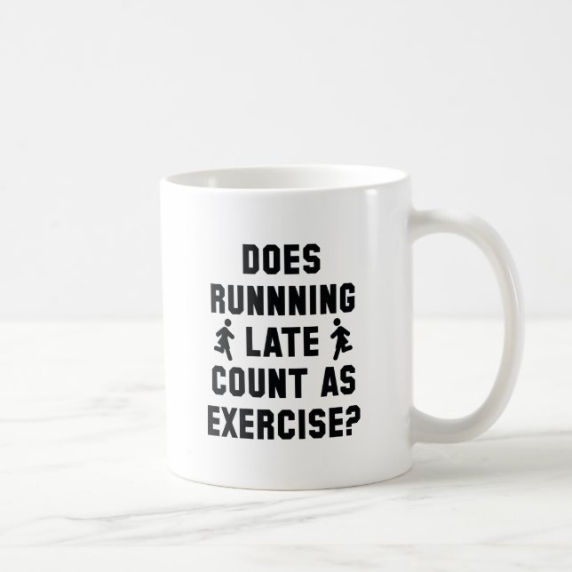 Mug Late de Running (Droite)