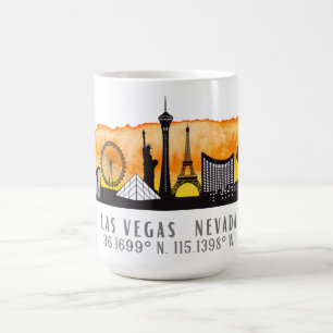 Mug Latitude Skyline Las Vegas