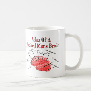 Mug L'atlas de retirer équipe le cerveau