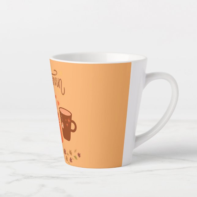 Mug Latte Automne (Droite)