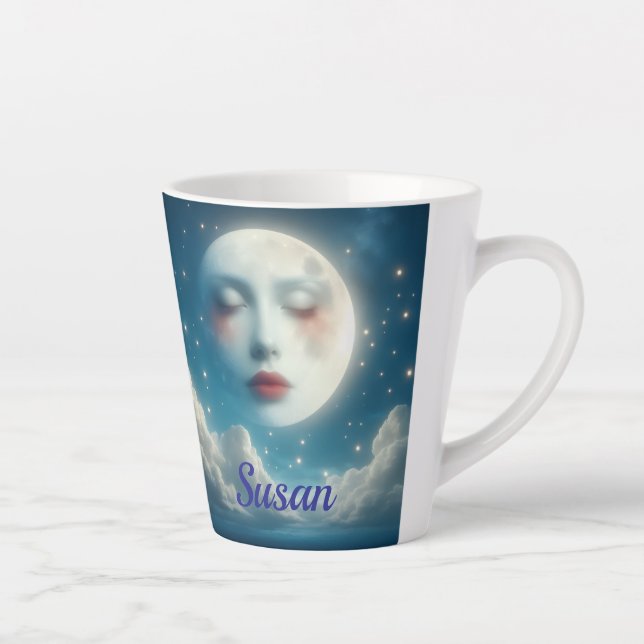 Mug Latte Belle Lune (Droite)