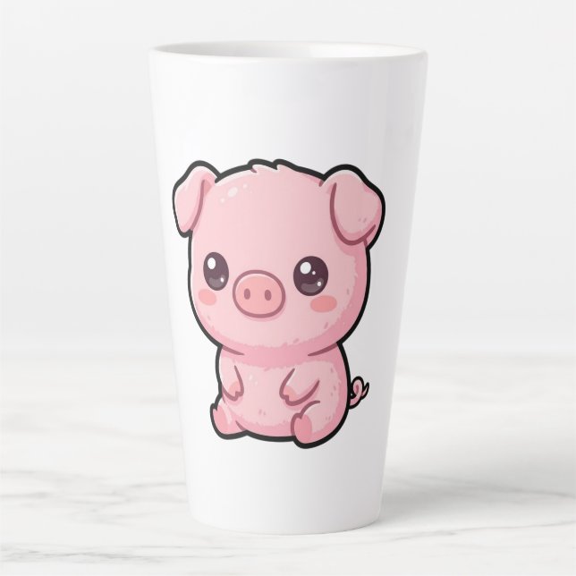 Mug Latte Cochon de Lait Mignon (Devant)