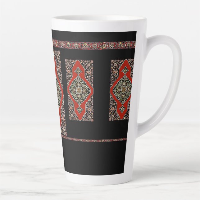 Mug latte d'art populaire arménien (Droite)