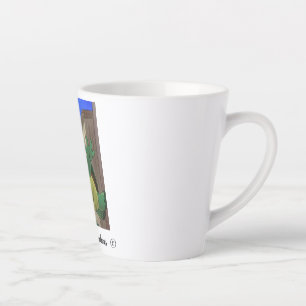 Mug Latte-fun photo d'Augie la Tortue