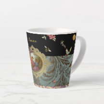 Mug Latte Rococo Personnalisé