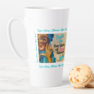 Mug Latte Vintage Voices