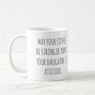 Mug L'attitude de la fille rose sassy