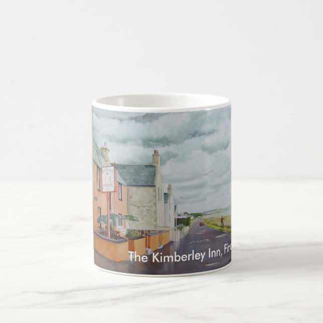 Mug L'auberge de Kimberley, Findhorn. (Centre)