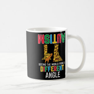 Mug L'autisme de la girafe à la vue d'un monde différe