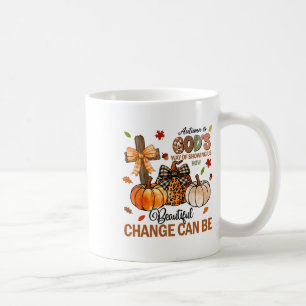 Mug L'Automne Est Une Façon Pour Dieux De Nous Montrer