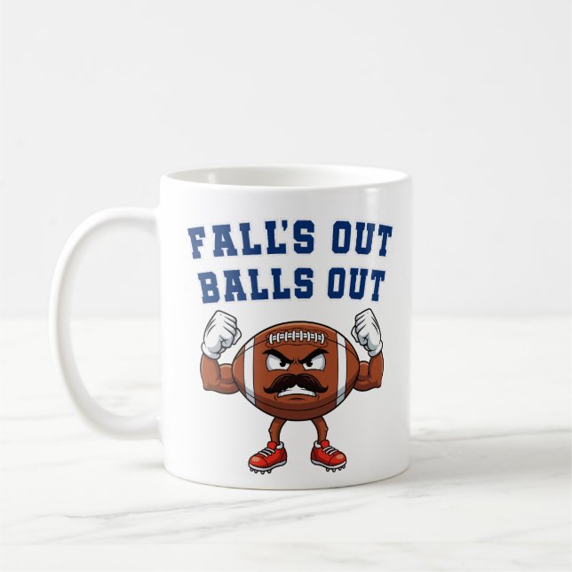 Mug L'automne fait tomber les ballons (Gauche)