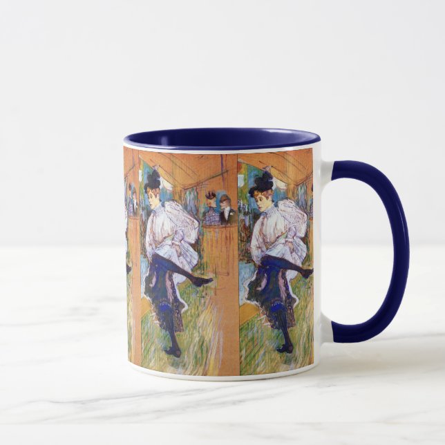Mug Lautrec : Jane Avril Dancing (Droite)