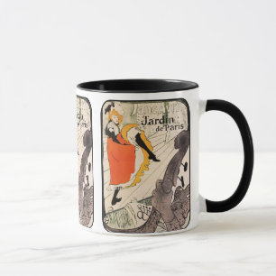Mug Lautrec : Jane Avril, Jardin de Paris