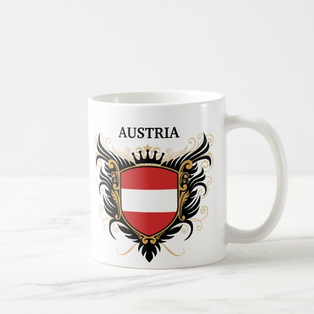 Mug L'Autriche [personnalisez] (Droite)