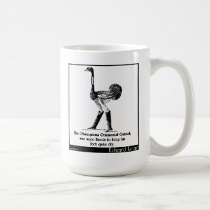 Mug L'autruche ornementale obséquieuse