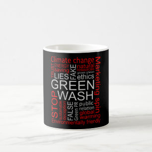 Mug Lavage de vert Mensonges Faux Déception