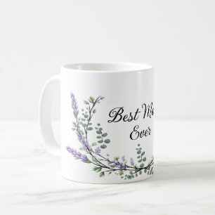 Mug Lavande Eucalyptus meilleure mère jamais