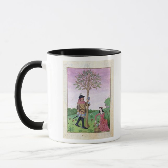 Mug Lavande, Hellebore, et parent de concombre (Gauche)