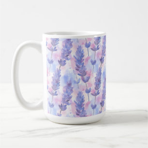 Mug Lavande Violet Floral Esthétique Cottagecore