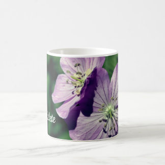 Mug Lavender Flower Twins Personalized