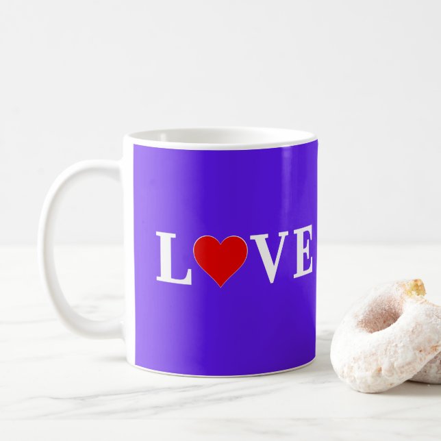 Mug Lavender LOVE (Avec donut)