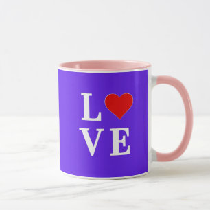 Mug Lavender LOVE Élégant