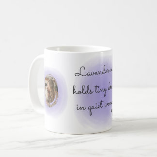 Mug Lavender Watercolor Chihuahua Custom Photo