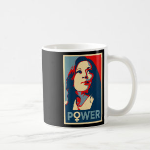 Mug L'avenir du pouvoir féminin est Kamala Harris Emaî