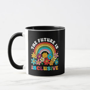 Mug L'Avenir Est Le Mois De La Fierté Inclusive LGBTQ