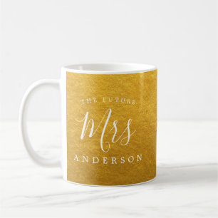 Mug L'avenir Mme Gold Cadeau Fiançailles