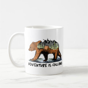 Mug L'Aventure Appelle L'Ours De Camping
