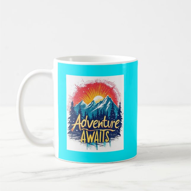 Mug L'aventure attend (Gauche)