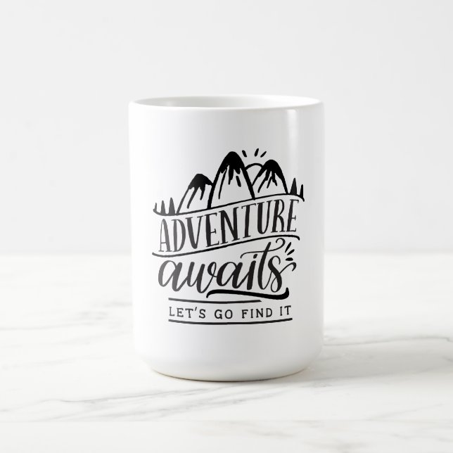 Mug L'aventure Attend, Trouvons-La (Centre)
