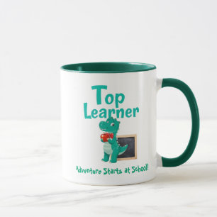 Mug L'aventure commence à l'école Sticker pour enfants