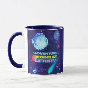 Mug L'aventure commence à l'élévateur isolé