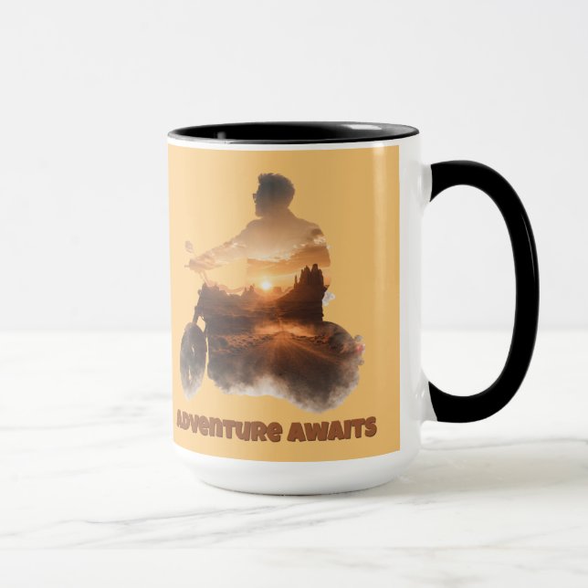 Mug "L'aventure vous attend"  (Droite)