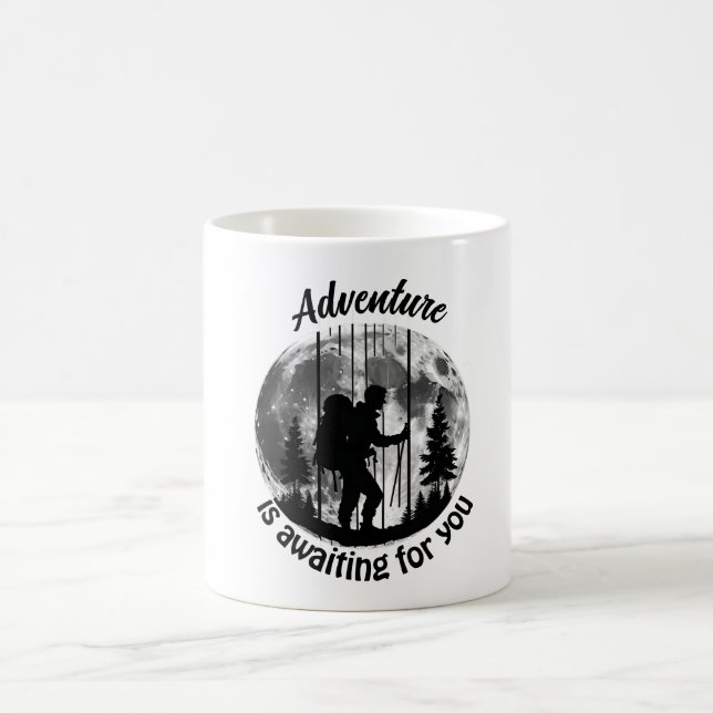 Mug L'aventure vous attend en plein air (Centre)