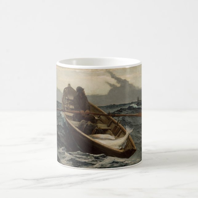 Mug L'avertissement de brouillard (par Winslow Homer) (Centre)