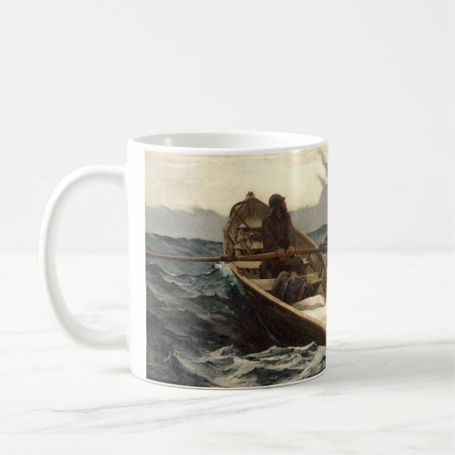 Mug L'Avertissement de brume de Winslow Homer (Gauche)