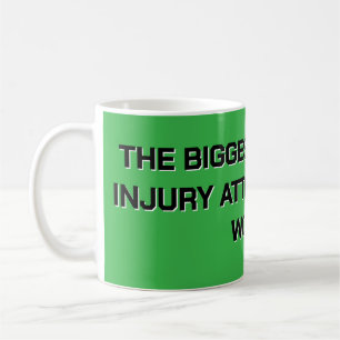 Mug L'avocat pour préjudice corporel le plus grand au