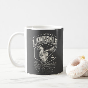 MUG LAWNDALE LOS ANGELES CALIFORNIE VINTAGE