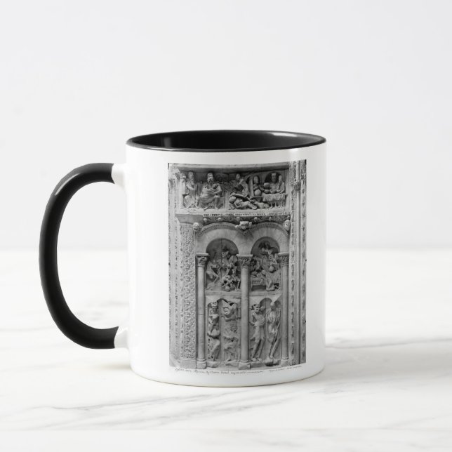 Mug Lazarre et l'homme riche, du portail de sud (Gauche)